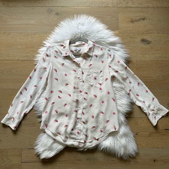 Rails Watermelon Button Down - Picture 2 of 7